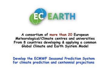 EC-Earth (C. Jones)