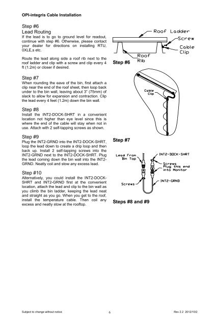 OPIsystems Cable Installation 2012-10-2.pdf - Westeel