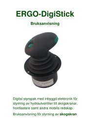 ERGO-DigiStick Bruksanvisning - Rotec Engineering