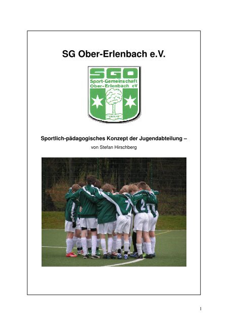 Jugendkonzept - SG Ober-Erlenbach