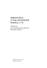 BiBlioteka z Nag Hammadi kodeksy i i ii