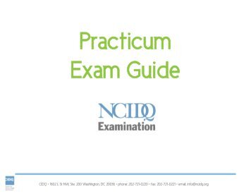 Registration Guide - NCIDQ. National Council for Interior Design ...