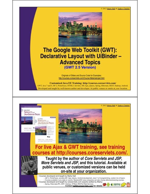 Jsp Servlets Tutorial Pdf