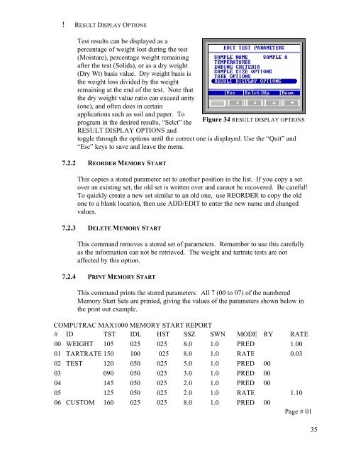 Computrac MAX-1000 User's Manual - Arizona Instrument