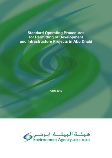 Standard Operating Procedures for Permitting of Development and ...
