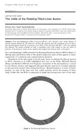 The riddle of the Rotating-Tilted-Lines illusion - Perception