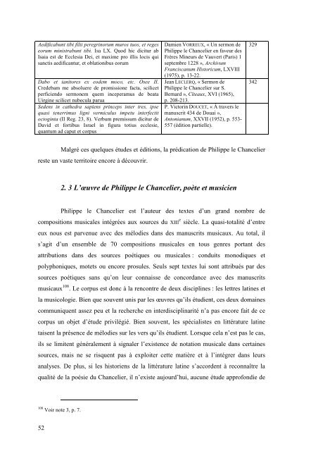 Philippe le Chancelier et son oeuvre : Ã©tude sur l'Ã©laboration d'une ...