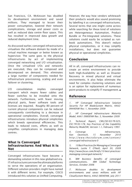 MyCERT 3rd Quarter 2011 Summary Report - CyberSAFE Malaysia