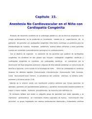 Cap. 15. Anestesia No Cardiovascular en el Niño con Cardiopatía ...