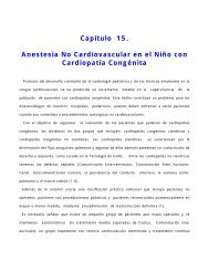 Cap. 15. Anestesia No Cardiovascular en el Niño con Cardiopatía ...