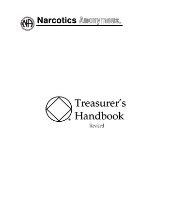 Treasurer's Handbook - Narcotics Anonymous