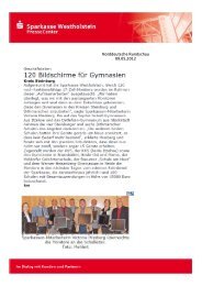 Norddeutsche Rundschau 09.05.2012 - Sparkasse Westholstein