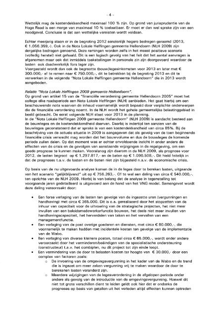Analyse bouwleges 2012.pdf - Raads - gemeente Hellendoorn