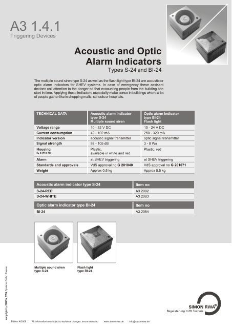 Electrical emergency override switches - energimac