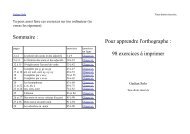 Un livre d'orthographe - GaÃ©tan Solo