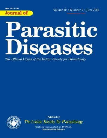 PDF File - The Indian Society for Parasitology