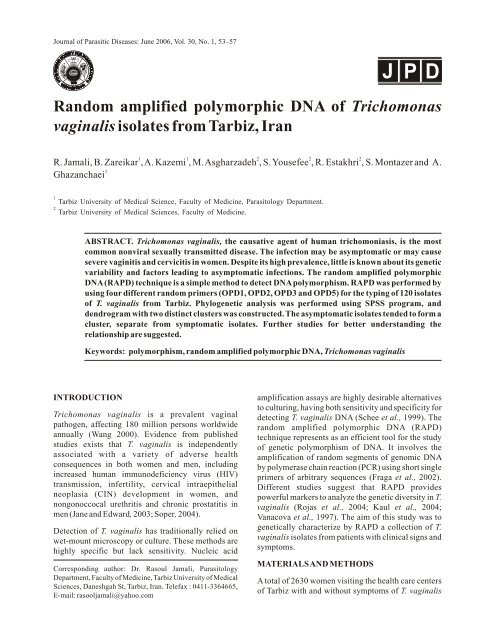 PDF File - The Indian Society for Parasitology