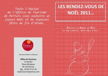 noel 2011.pdf - Un coin Tranquille en Provence L'OUSTAOU DU ...
