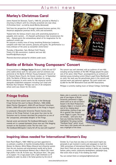 EAC Magazine - Alleyn's School