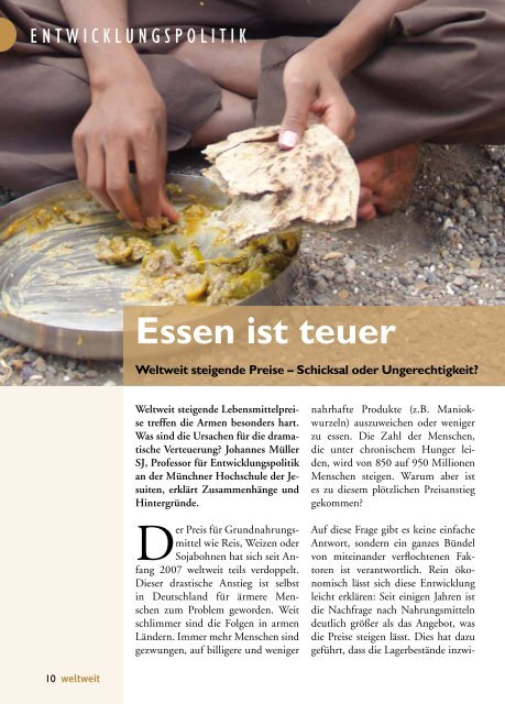 Das Magazin der Jesuitenmission