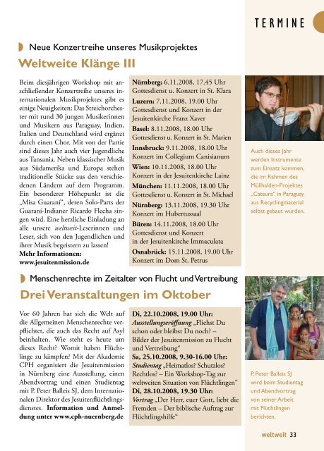 Das Magazin der Jesuitenmission