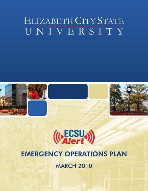 Emergency Operation Plan - Elizabeth City State University