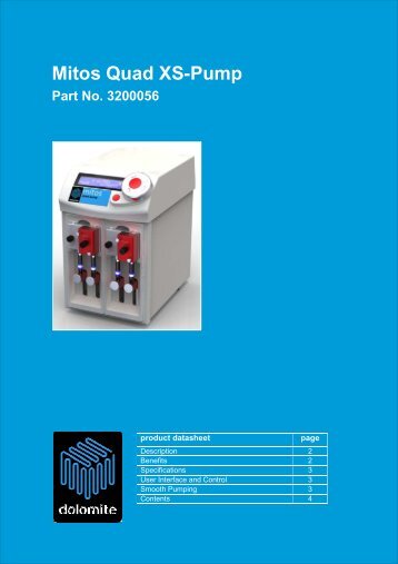 datasheet - Dolomite Microfluidics