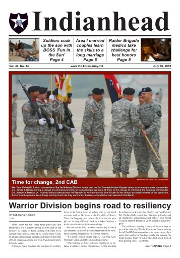 The Indianhead, July 16, 2010 - 2nd Infantry Division - U.S. Army