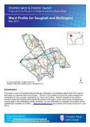 Saughall and Mollington Ward Profile - West Cheshire Together