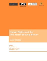 Human Rights and the Indonesian Security Sector ... - ISSAT - DCAF