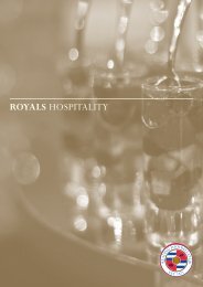 ROYALS HOSPITALITY - Reading FC