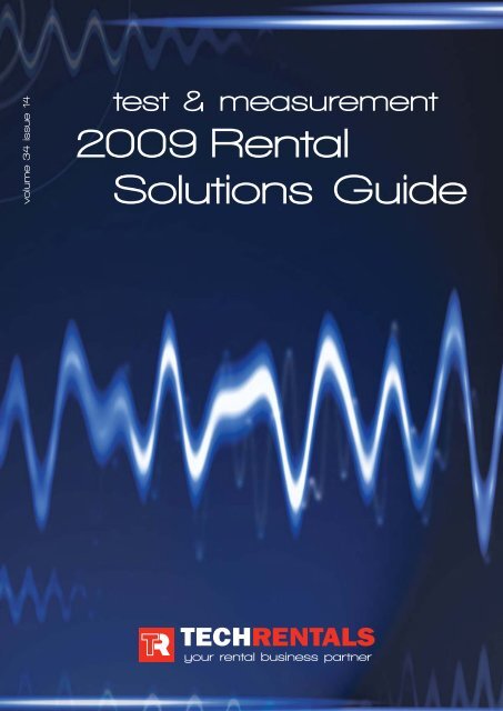 2009 Rental Solutions Guide - Tech-Rentals