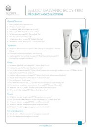 ageLOCÂ® GALVANIC BODY TRIO - Nu Skin Force for Good ...