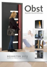 NEUHEITEN 2013 - Obst GmbH