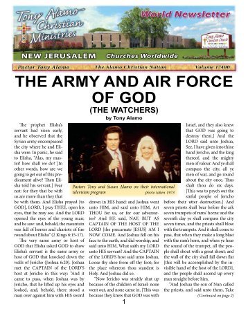 The Army and Air Force of God - Tony Alamo Christian Ministries