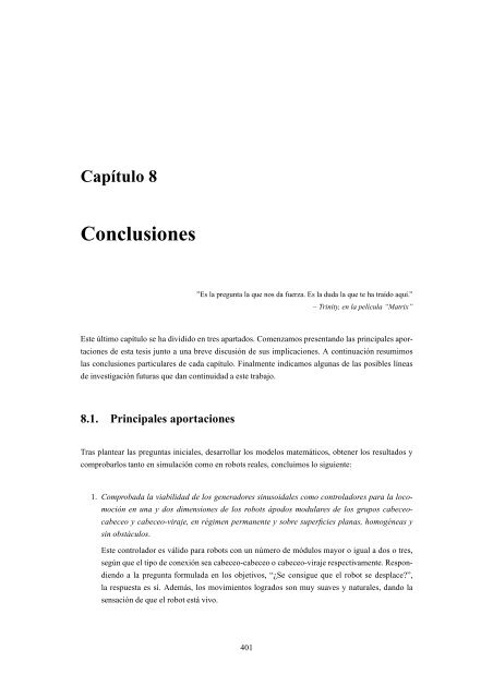CapÃtulo 8: conclusiones - Iearobotics