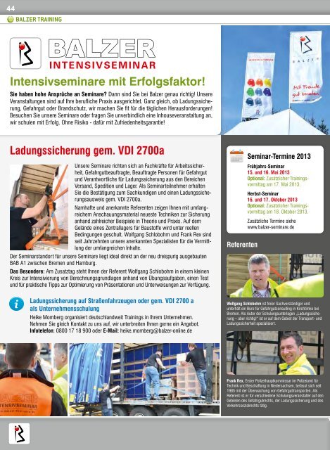 TOPSELLER - BALZER BILDUNGSKONZEPTE GmbH