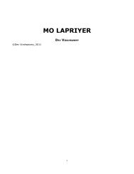 MO LAPRIYER - lakaz