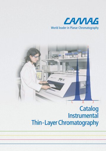 Catalog Instrumental Thin-Layer Chromatography