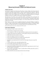 Chapter 6 Measuring Domestic Output and National Income