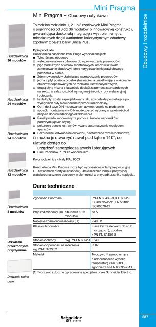 Minikatalog Schneider Electric