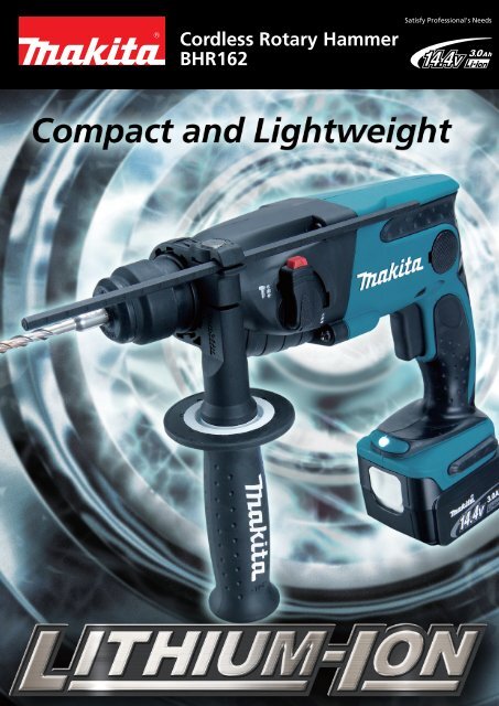 BHR162 Cordless Rotary Hammer - Makita