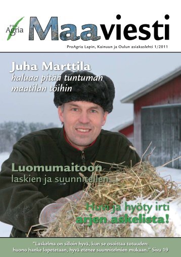 1/2011 - ProAgria Oulu