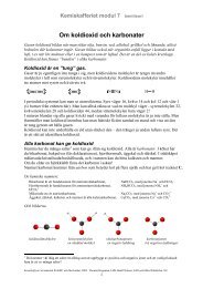 Om koldioxid och karbonater - BOFFE.COM