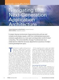 Navigating the Next-Generation Application Architecture - Villanova ...