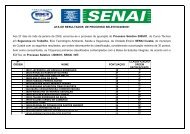 Curso TÃ©cnico em SeguranÃ§a do Trabalho - Eixo ... - SENAI-MT