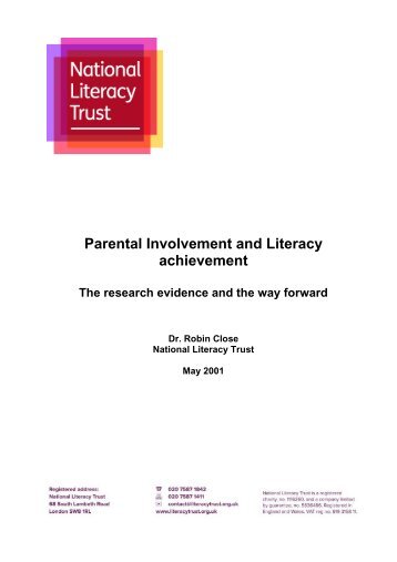 Parental Involvement and Literacy achievement: The research ...