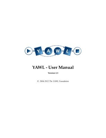 YAWL - User Manual - Polytechnic of Namibia - Mirrors