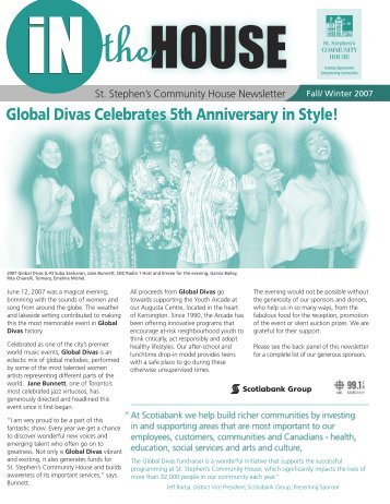 Global Divas Celebrates 5th Anniversary in Style! - St. Stephen's ...
