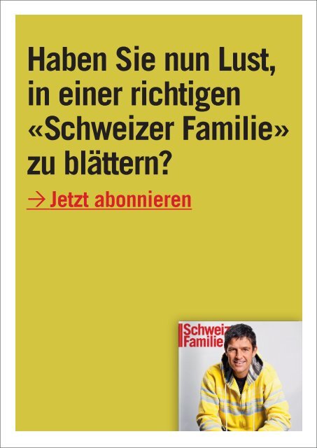 RÃTSEL - Schweizer Familie